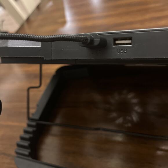 Topmate C11 Cooling Adjust Gaming Laptop Pad RGB Breathing LEDs W/ Phone Stand - Picture 10 of 10